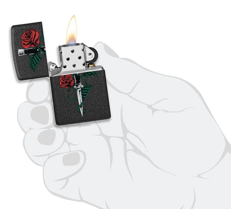 Diseño de tatuaje «Rose Dagger» Diseño de tatuaje «Rose Dagger»