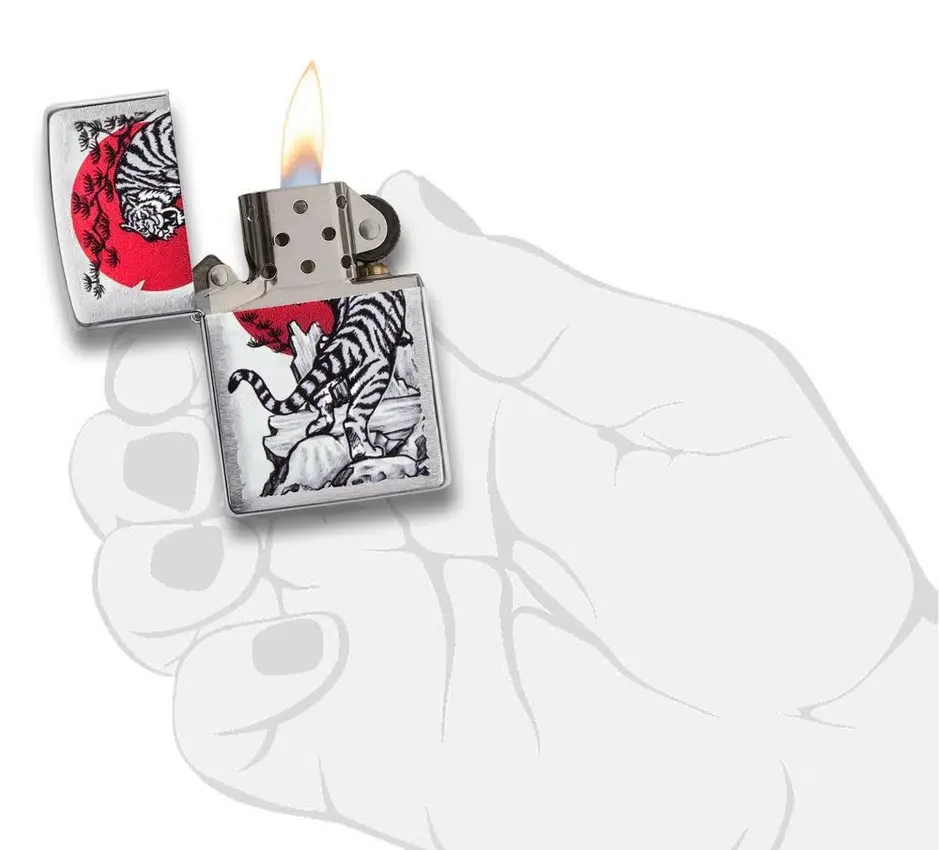 Diseño de tigre asiático Diseño de tigre asiático