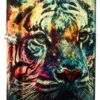 Diseño de tigre pintado