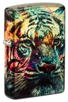 Diseño de tigre pintado