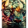 Diseño de tigre pintado