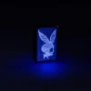 Diseño del conejo de Playboy con luz negra Diseño del conejo de Playboy con luz negra