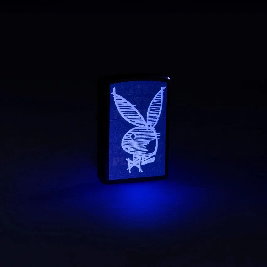 Diseño del conejo de Playboy con luz negra Diseño del conejo de Playboy con luz negra