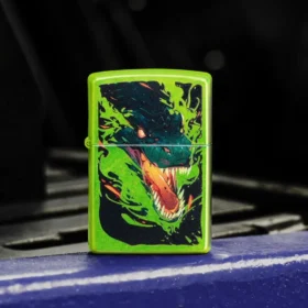 Diseño del dragón rugiente