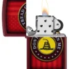 Diseño del escudo «Dont Tread on Me®»