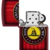 Diseño del escudo «Dont Tread on Me®»