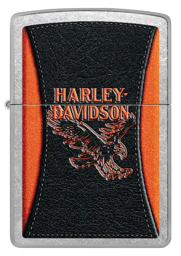 Diseño del águila con efecto de cuero de Harley-Davidson® Diseño del águila con efecto de cuero de Harley-Davidson®
