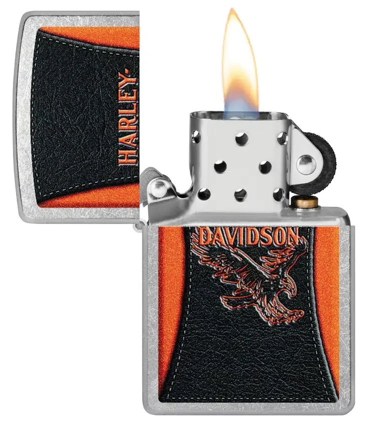 Diseño del águila con efecto de cuero de Harley-Davidson® Diseño del águila con efecto de cuero de Harley-Davidson®