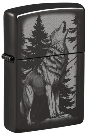 Diseño del lobo aullando