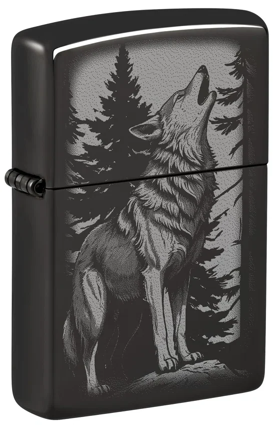 Diseño del lobo aullando Diseño del lobo aullando