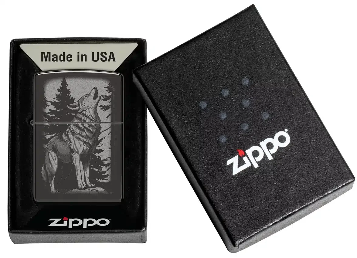 Diseño del lobo aullando Diseño del lobo aullando