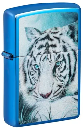 Diseño del tigre blanco de Carol Cavalaris