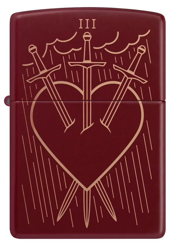 Diseño del Tres de Espadas Diseño del Tres de Espadas