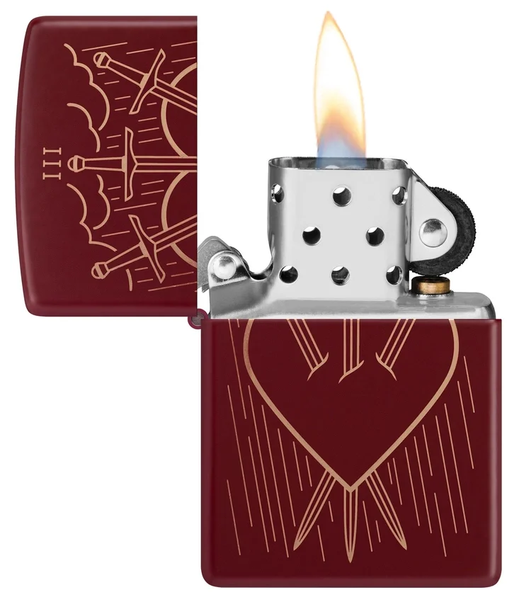 Diseño del Tres de Espadas Diseño del Tres de Espadas