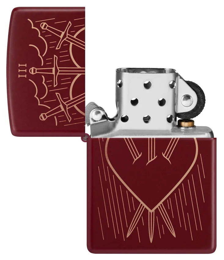 Diseño del Tres de Espadas Diseño del Tres de Espadas