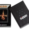 Diseño del violín en llamas de Def Leppard