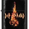 Diseño del violín en llamas de Def Leppard
