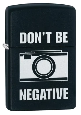 Diseño «Don’t Be Negative»