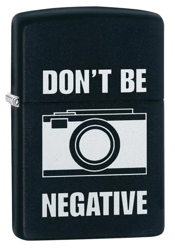 Diseño «Don’t Be Negative» Diseño «Don’t Be Negative»