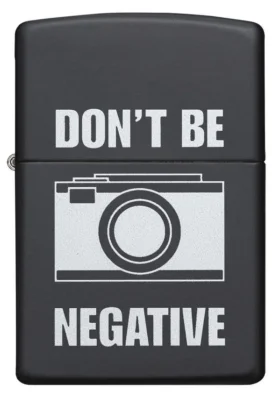 Diseño «Don’t Be Negative»