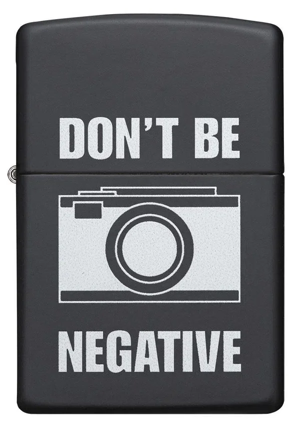 Diseño «Don’t Be Negative» Diseño «Don’t Be Negative»