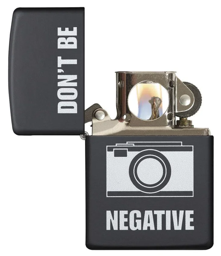 Diseño «Don’t Be Negative» Diseño «Don’t Be Negative»