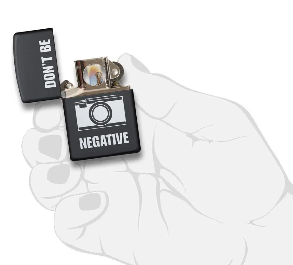 Diseño «Don’t Be Negative» Diseño «Don’t Be Negative»