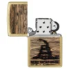 Diseño «Dont Tread On Me®» grabado en madera Diseño «Dont Tread On Me®» grabado en madera