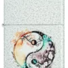 Diseño floral del yin y el yang Diseño floral del yin y el yang