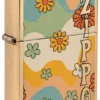 Diseño «Flower Power» de zippo Diseño «Flower Power» de zippo