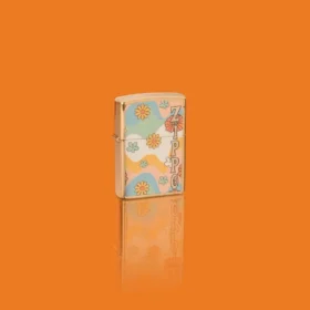 Diseño «Flower Power» de zippo