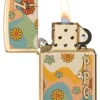 Diseño «Flower Power» de zippo Diseño «Flower Power» de zippo