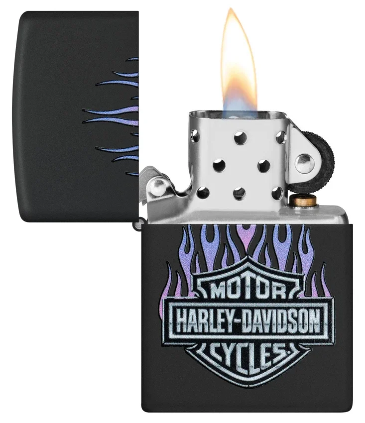 Diseño «Harley-Davidson® Purple Flames» Diseño «Harley-Davidson® Purple Flames»