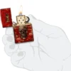 Diseño heráldico con calavera Diseño heráldico con calavera