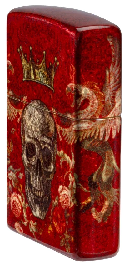 Diseño heráldico con calavera Diseño heráldico con calavera