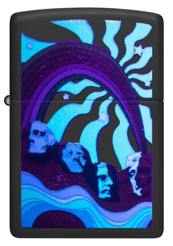 Diseño hippie del Monte Rushmore Diseño hippie del Monte Rushmore