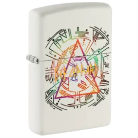 Diseño «Hysteria» de Def Leppard que brilla en la oscuridad