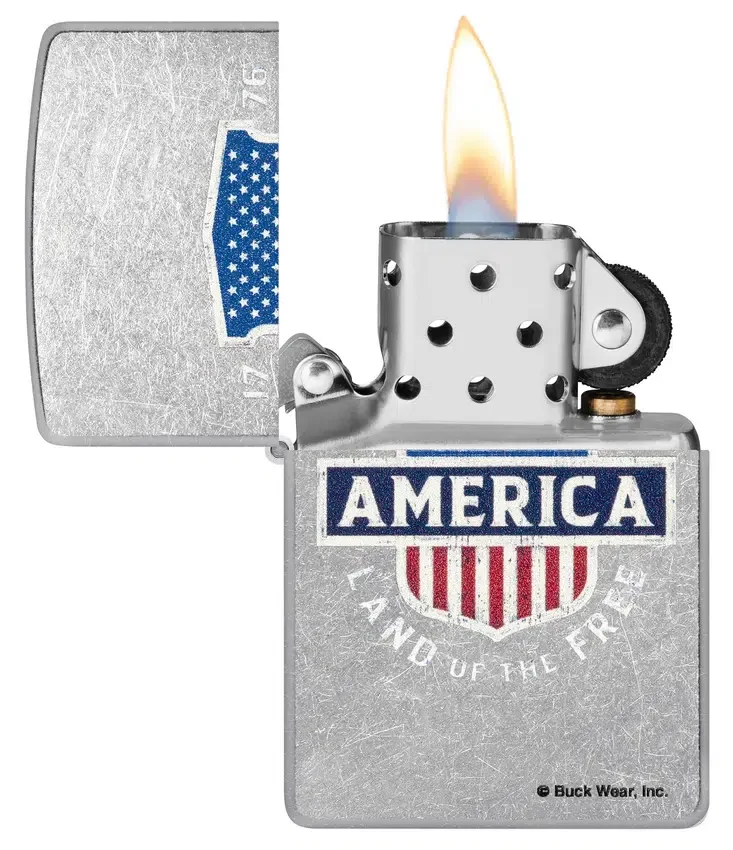 Diseño «Land of the Free» de Buck Wear™ Diseño «Land of the Free» de Buck Wear™