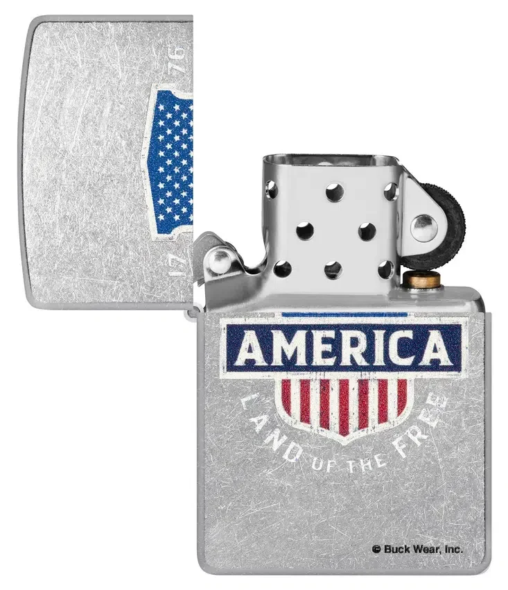 Diseño «Land of the Free» de Buck Wear™ Diseño «Land of the Free» de Buck Wear™