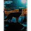 Diseño «Lobo a la luz de la luna»