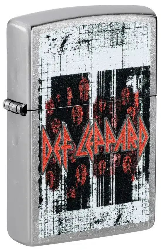 Diseño «Many Faces» de Def Leppard Diseño «Many Faces» de Def Leppard