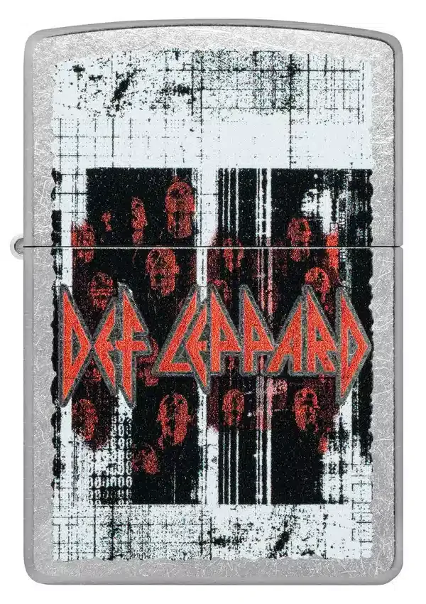 Diseño «Many Faces» de Def Leppard Diseño «Many Faces» de Def Leppard