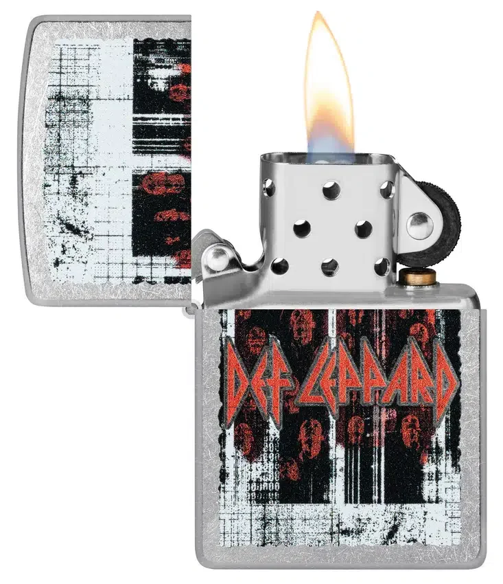 Diseño «Many Faces» de Def Leppard Diseño «Many Faces» de Def Leppard