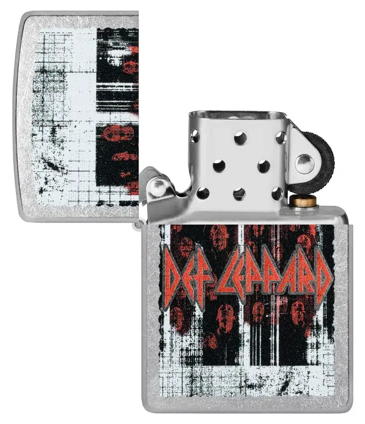 Diseño «Many Faces» de Def Leppard Diseño «Many Faces» de Def Leppard