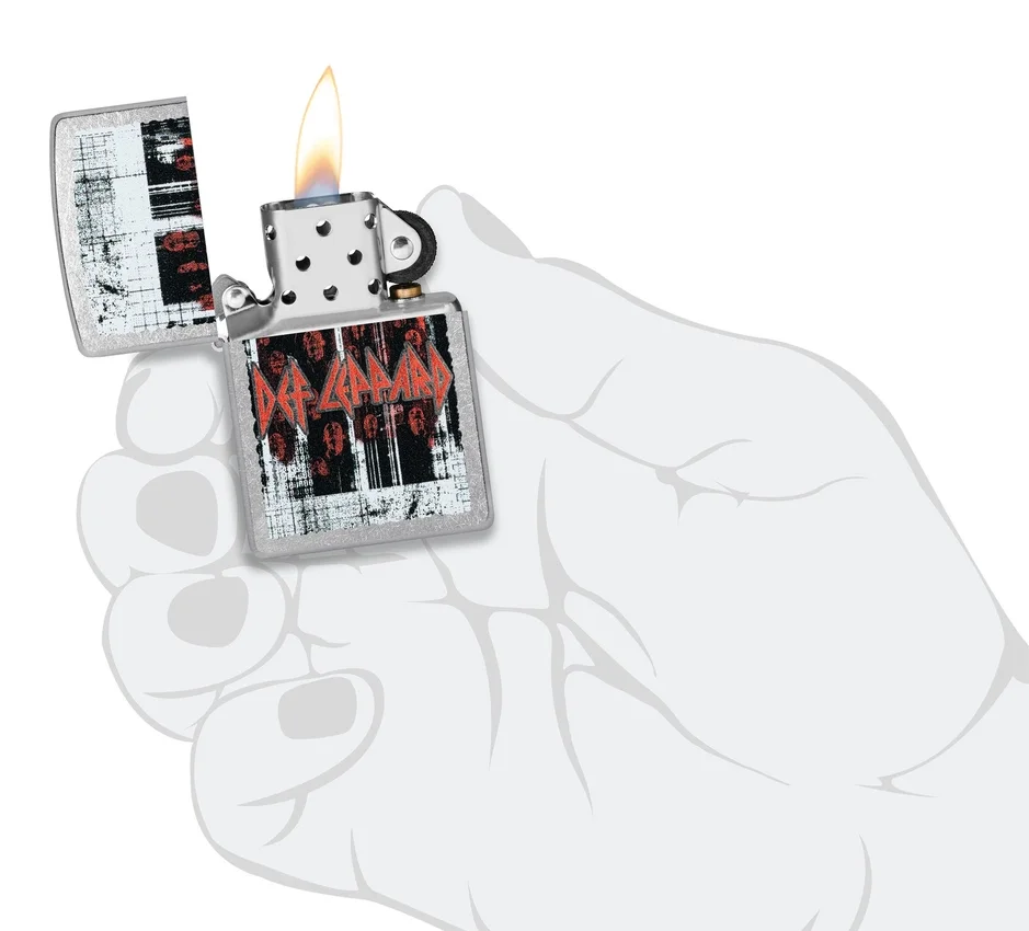 Diseño «Many Faces» de Def Leppard Diseño «Many Faces» de Def Leppard
