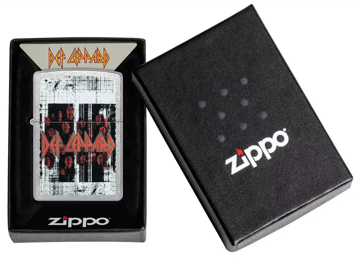 Diseño «Many Faces» de Def Leppard Diseño «Many Faces» de Def Leppard