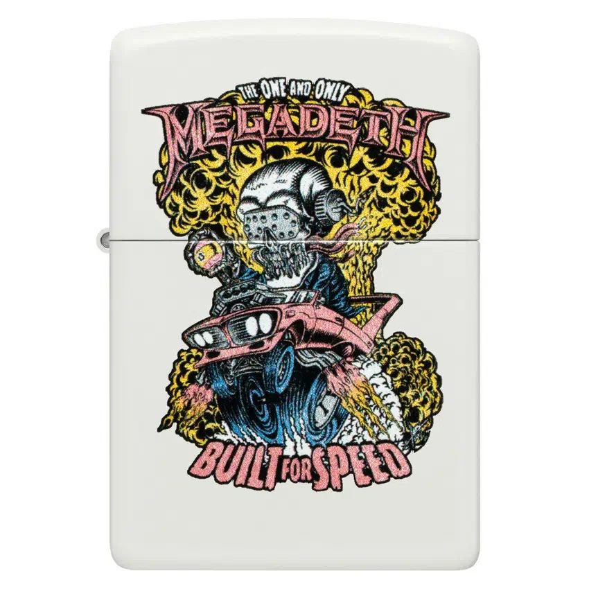 Diseño «Megadeth Built for Speed» Diseño «Megadeth Built for Speed»