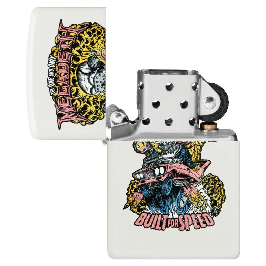 Diseño «Megadeth Built for Speed» Diseño «Megadeth Built for Speed»
