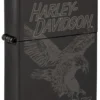 Diseño monocromático del águila de Harley-Davidson® Diseño monocromático del águila de Harley-Davidson®