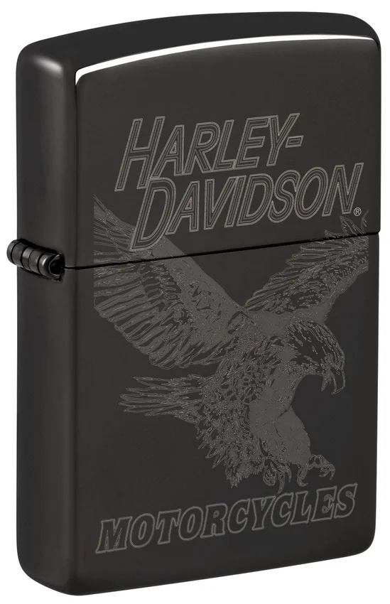 Diseño monocromático del águila de Harley-Davidson® Diseño monocromático del águila de Harley-Davidson®